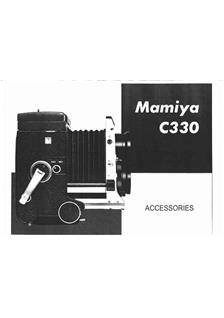 Mamiya C 22 manual. Camera Instructions.